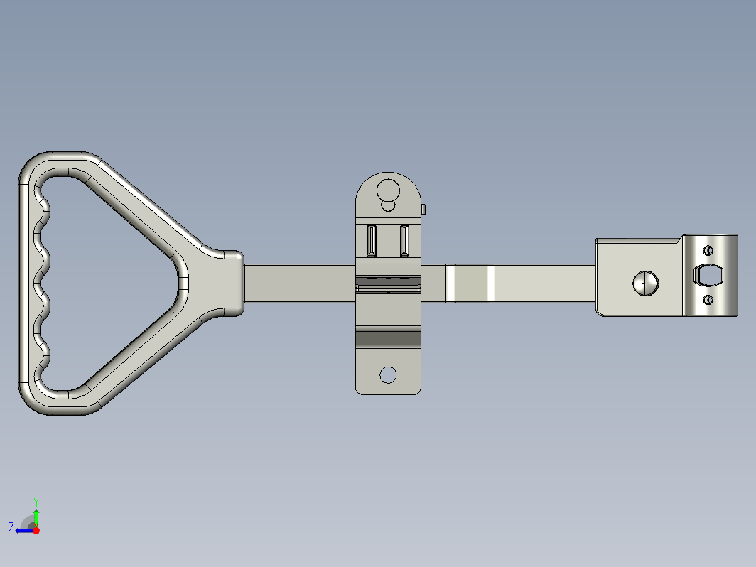 大型封闭式拖车的凸轮操作锁定门插销工具包