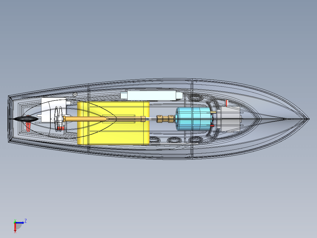 Gloria-355 RC遥控船模