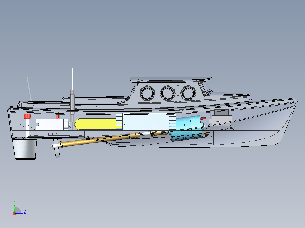 Gloria-355 RC遥控船模