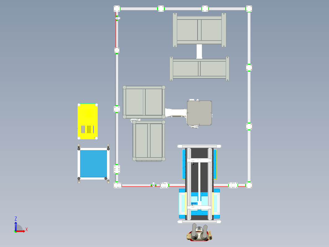 军工产品自动化浸涂工作站