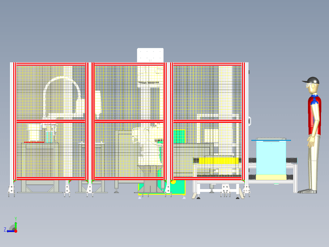 军工产品自动化浸涂工作站