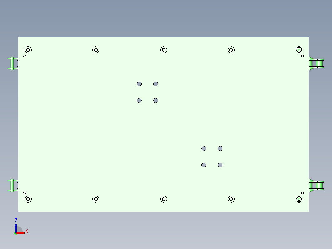 链条输送机用托盘