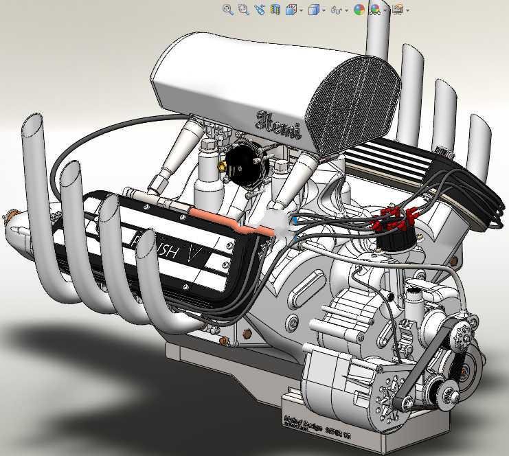 【278】V8发动机设计