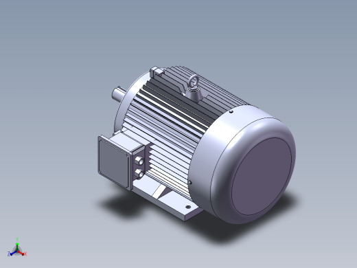 带底脚无凸缘电机[160M]缩略图