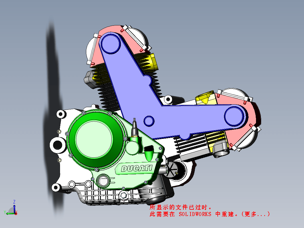 杜卡迪 双引擎