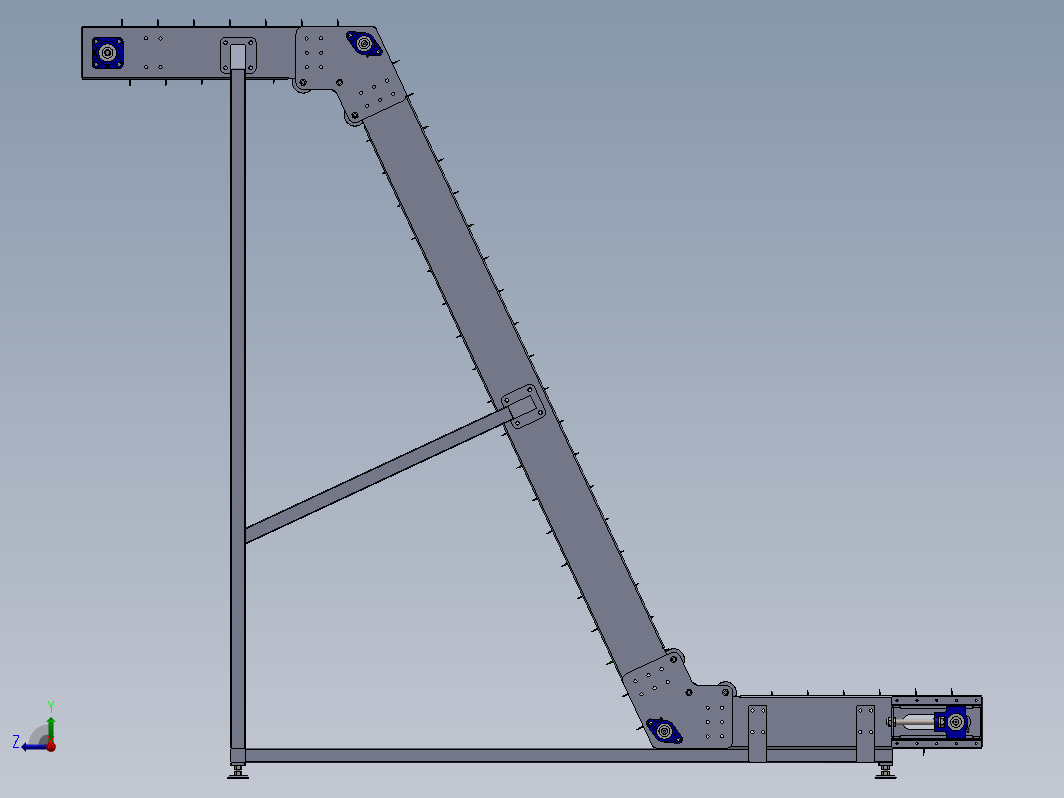 Z型带式输送机 Belt conveyor type