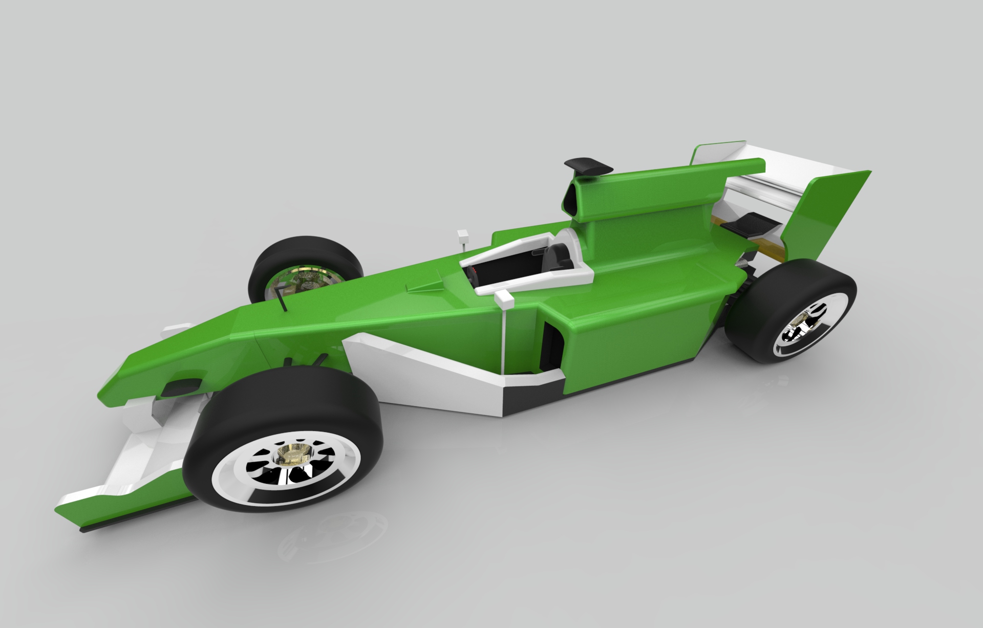 简易Formula 1方程式赛车造型