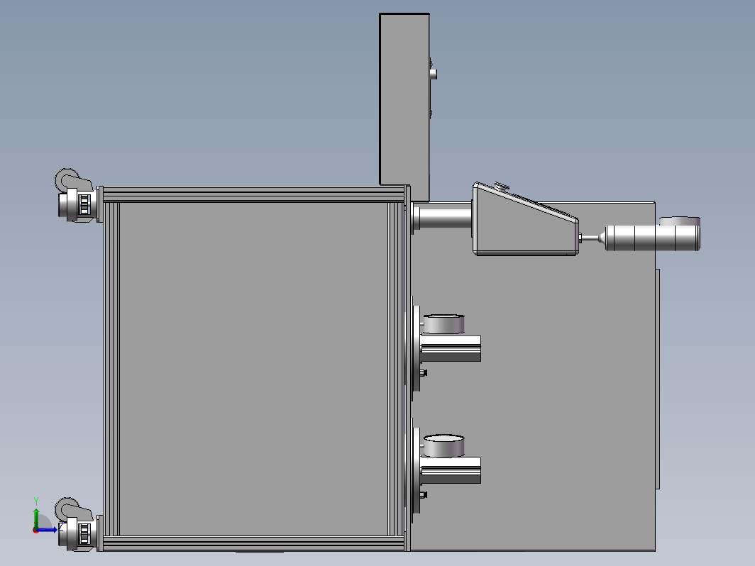 传感器真空灌胶机3D模型