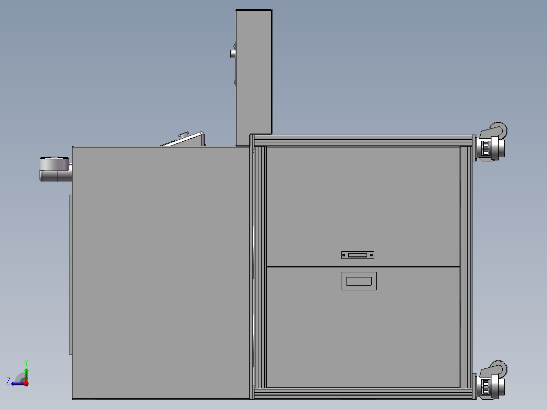 传感器真空灌胶机3D模型