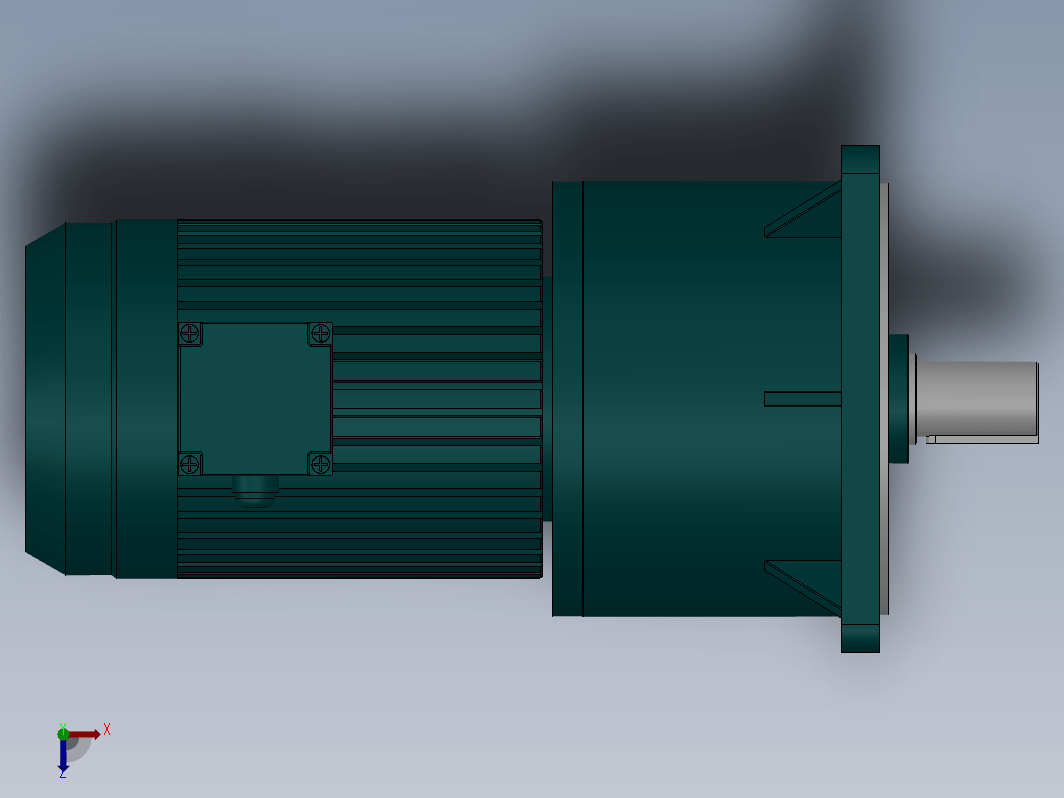 CV-40-2200-3～40立式三相铝壳(刹车)马达减速机[CV-40-2200-25-G3]