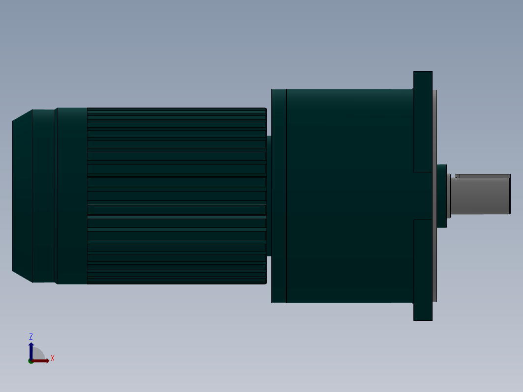 CV-40-2200-3～40立式三相铝壳(刹车)马达减速机[CV-40-2200-25-G3]