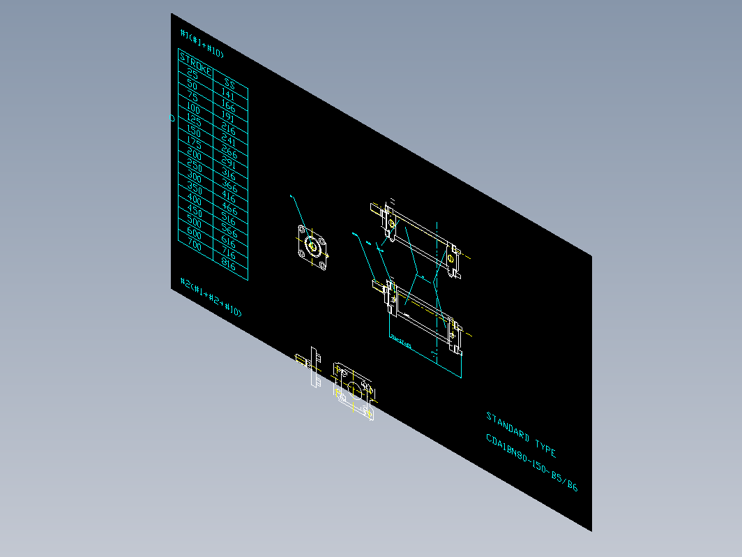 气缸 CDBA1F80