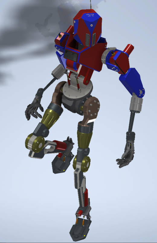 Dummy机器人造型3D图纸 STP格式缩略图
