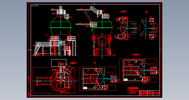 MLS3726立式辊磨机总图