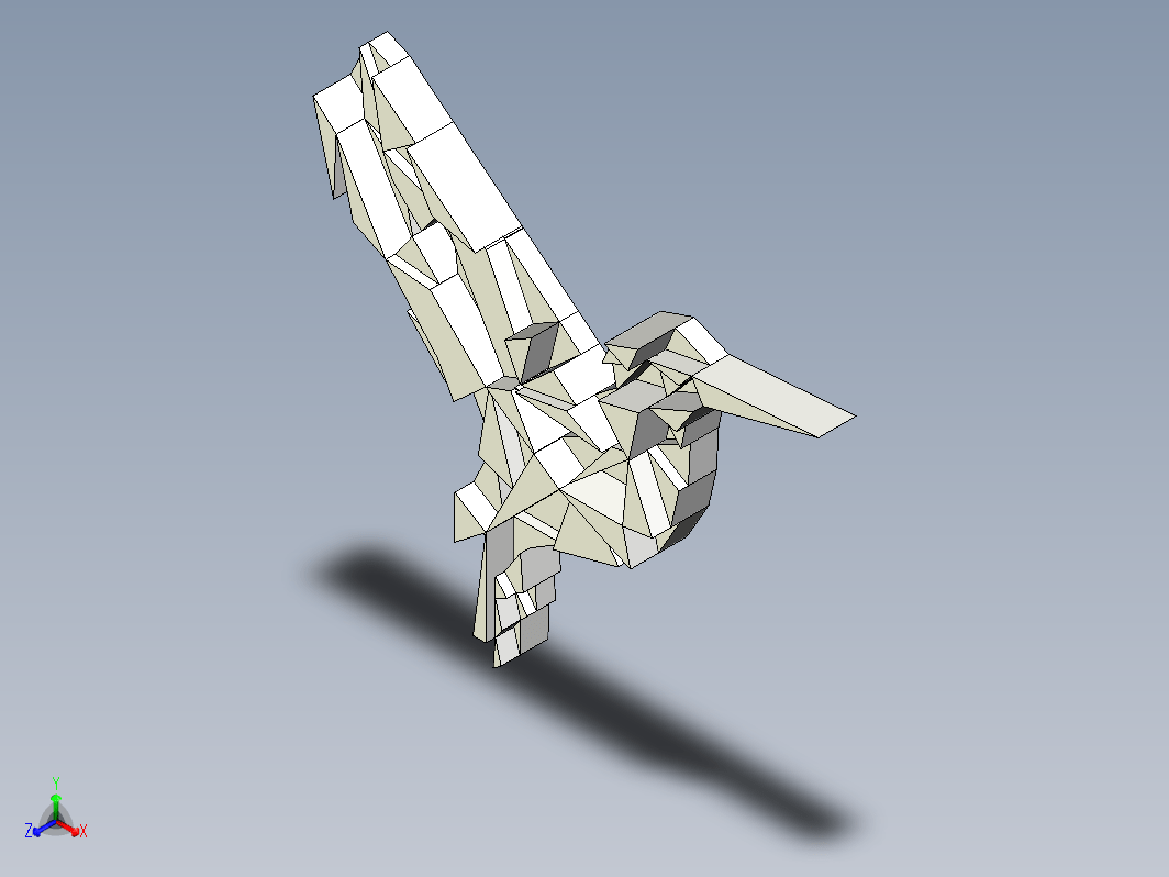 3D几何鸟