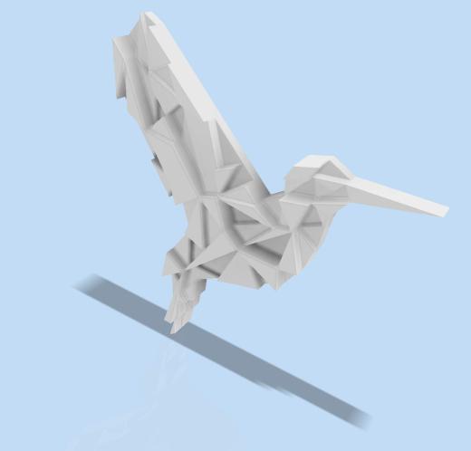 3D几何鸟缩略图