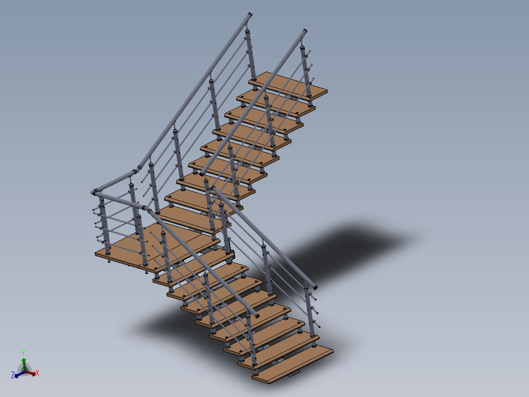 一款室内楼梯设计
