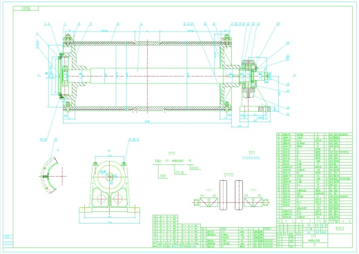 φ400×1500起重机卷筒组缩略图