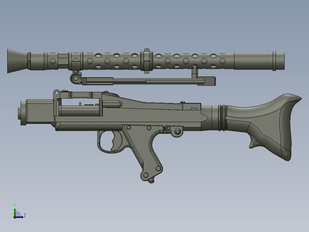 MG34玩具枪模型