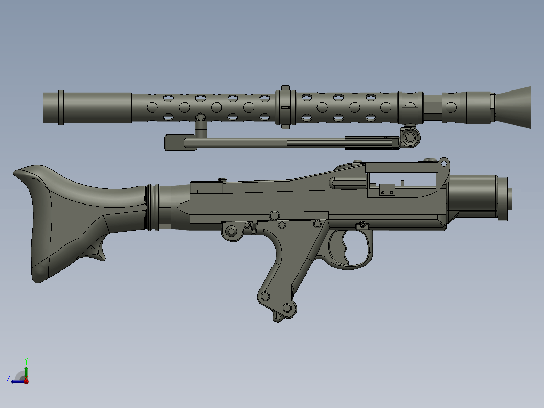 MG34玩具枪模型