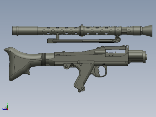 MG34玩具枪模型缩略图