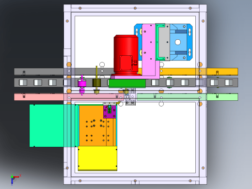 全自动精车机3D+工程图缩略图