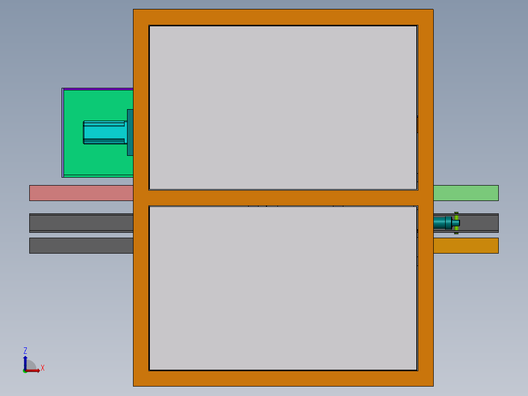 全自动精车机3D+工程图