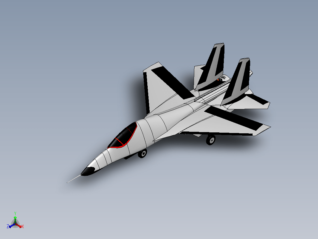 sukhoi-su-30苏30战斗机简易