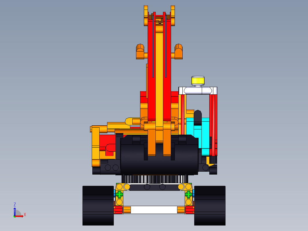 Hotovo玩具挖掘机