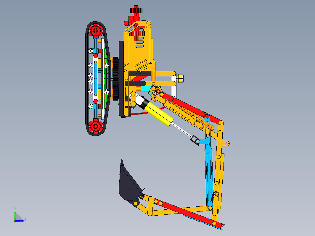 Hotovo玩具挖掘机