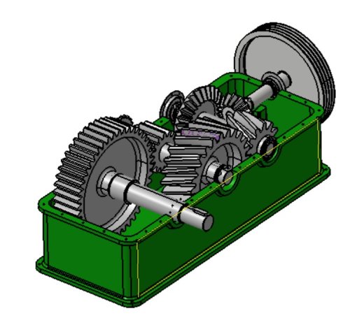 多级齿轮减速器 Gear Reducer