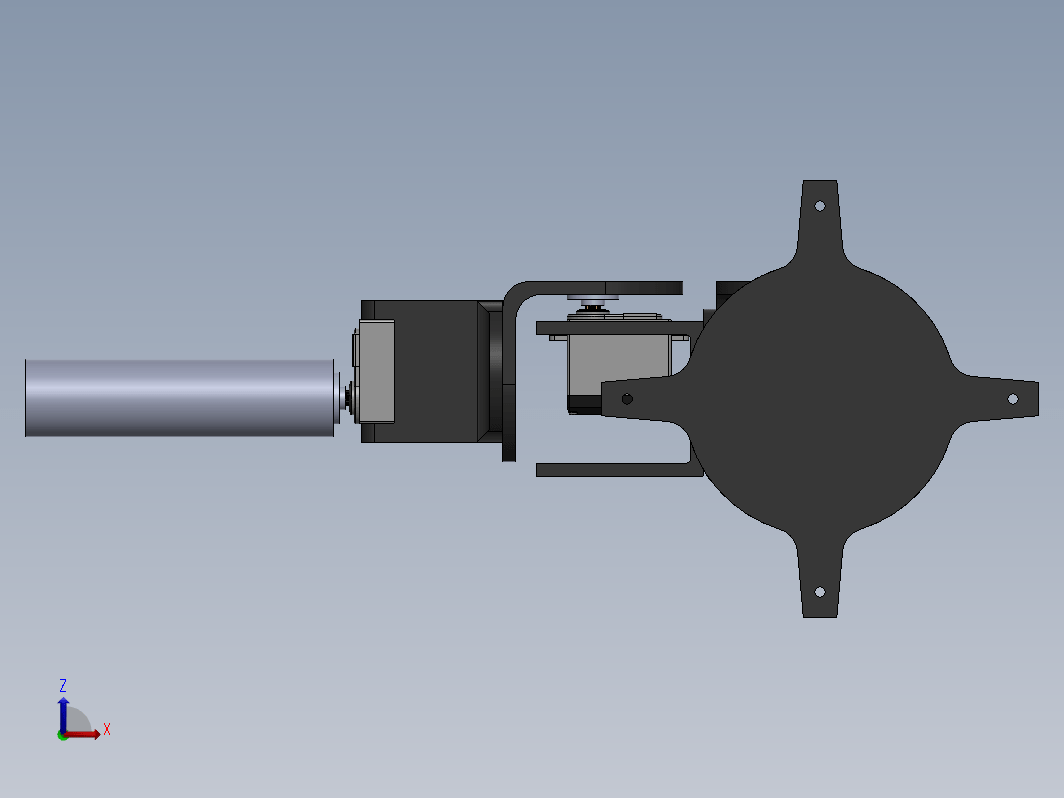 机器臂（5DoF和4DoF）结构3D图纸+Solidworks设计