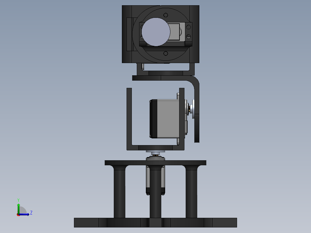 机器臂（5DoF和4DoF）结构3D图纸+Solidworks设计