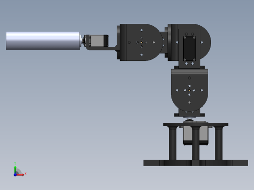 机器臂（5DoF和4DoF）结构3D图纸+Solidworks设计缩略图