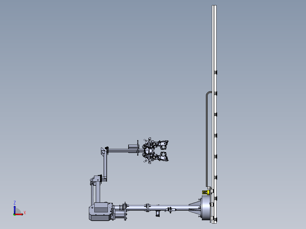 配有定制抓具的移动助力机械手