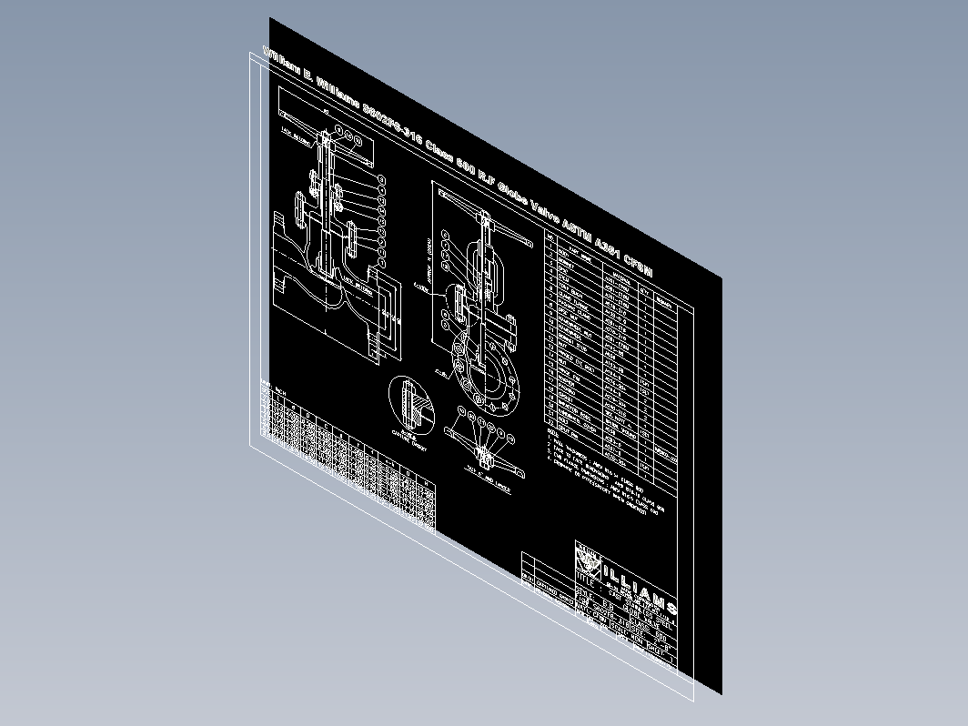 截止阀 美标CLASS 600