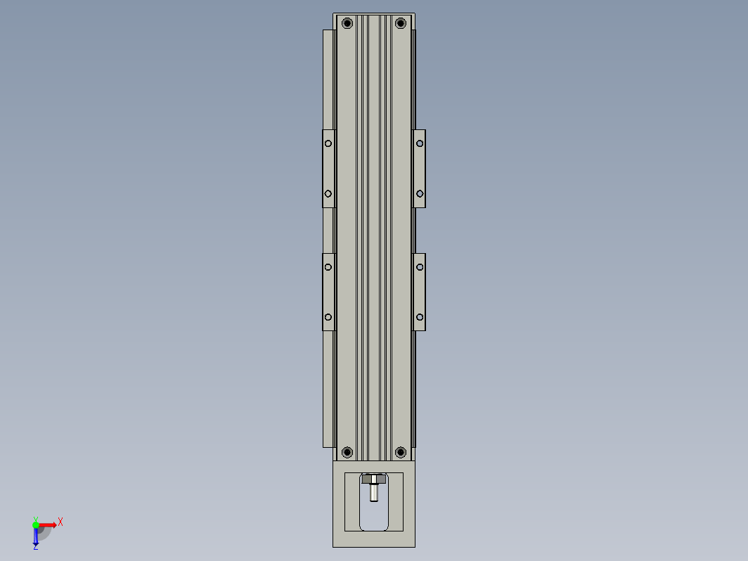 丝杆电缸模组滑台-KY26-802-B-L250-H-1-01-20