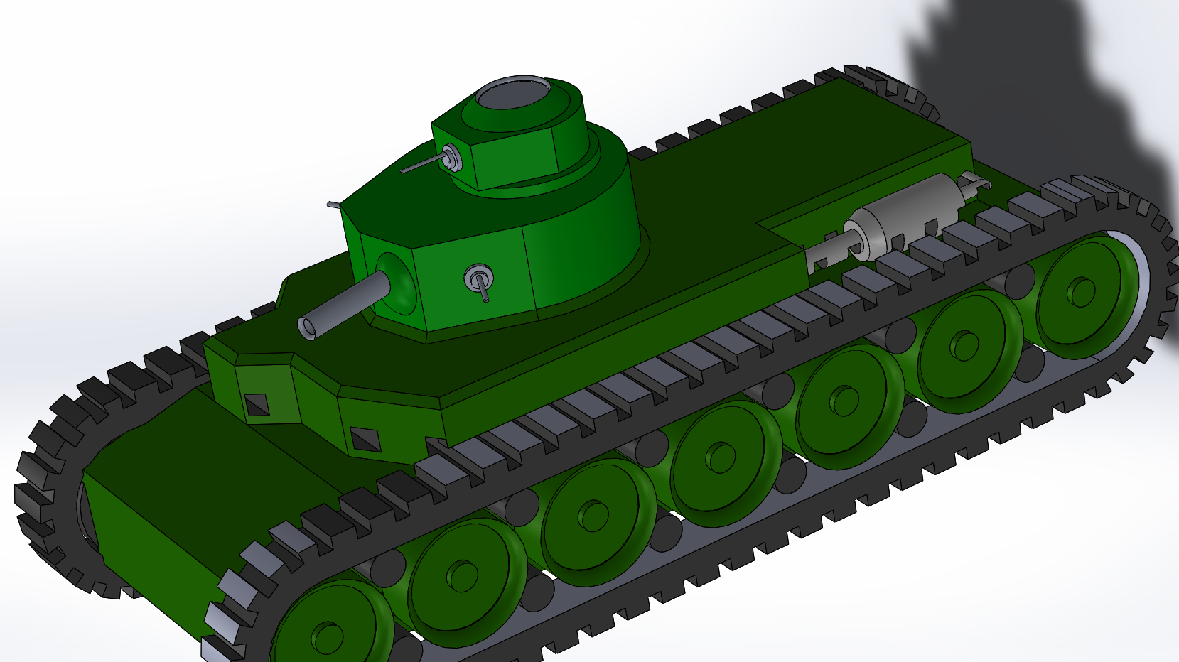 KV坦克模型