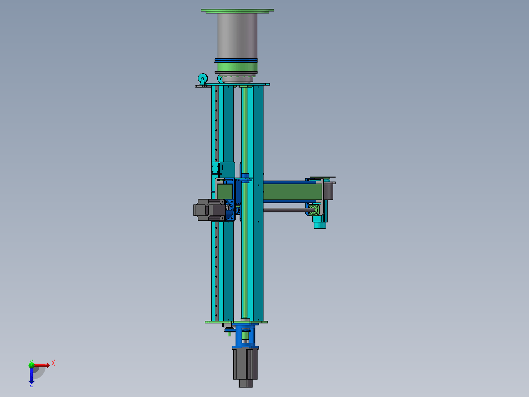 3D四轴机械臂(冲压机械手)_5850