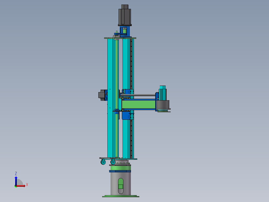 3D四轴机械臂(冲压机械手)_5850