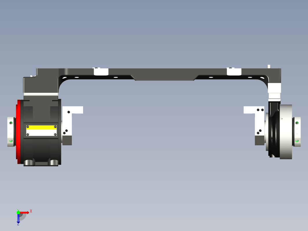 发那科DDR TiB小型加工中心第四轴结构