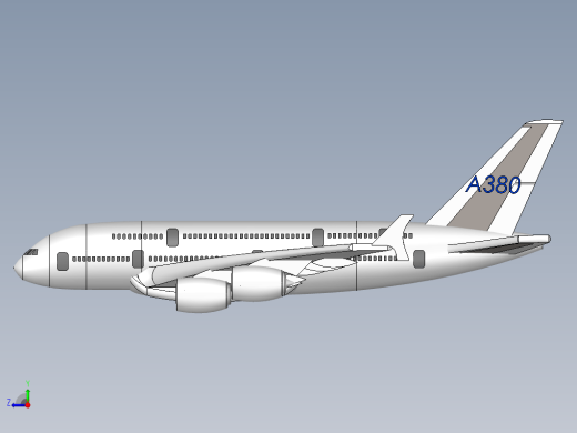 飞机A380缩略图
