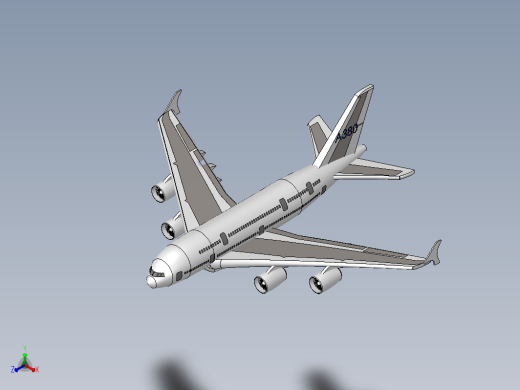 飞机A380缩略图