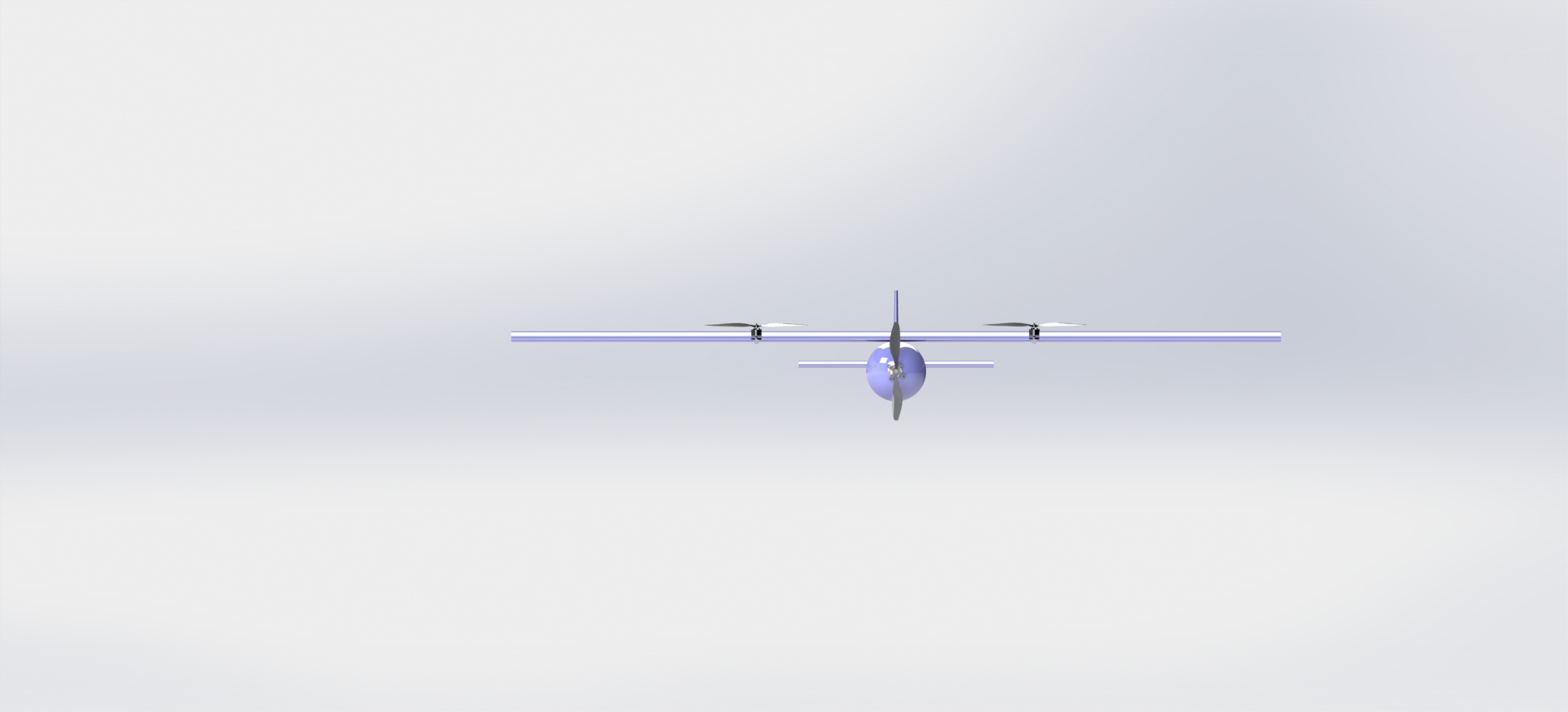 一款 VTOL（垂直起降）飞机