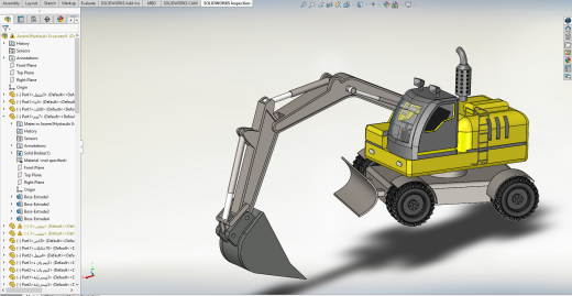 Real size excavator挖掘机缩略图