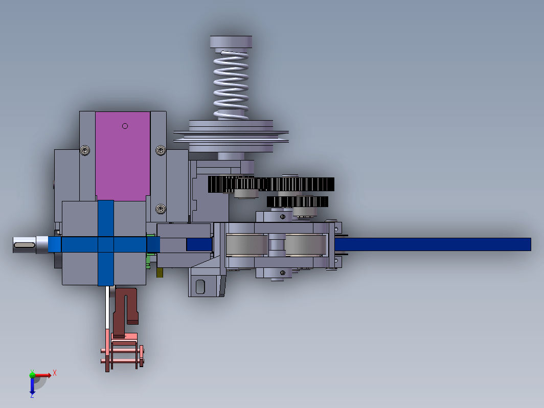 捆钞机（钞票打包机）三维SW2018带参+CAD+说明书