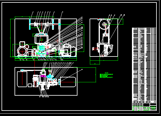 捆钞机（钞票打包机）三维SW2018带参+CAD+说明书