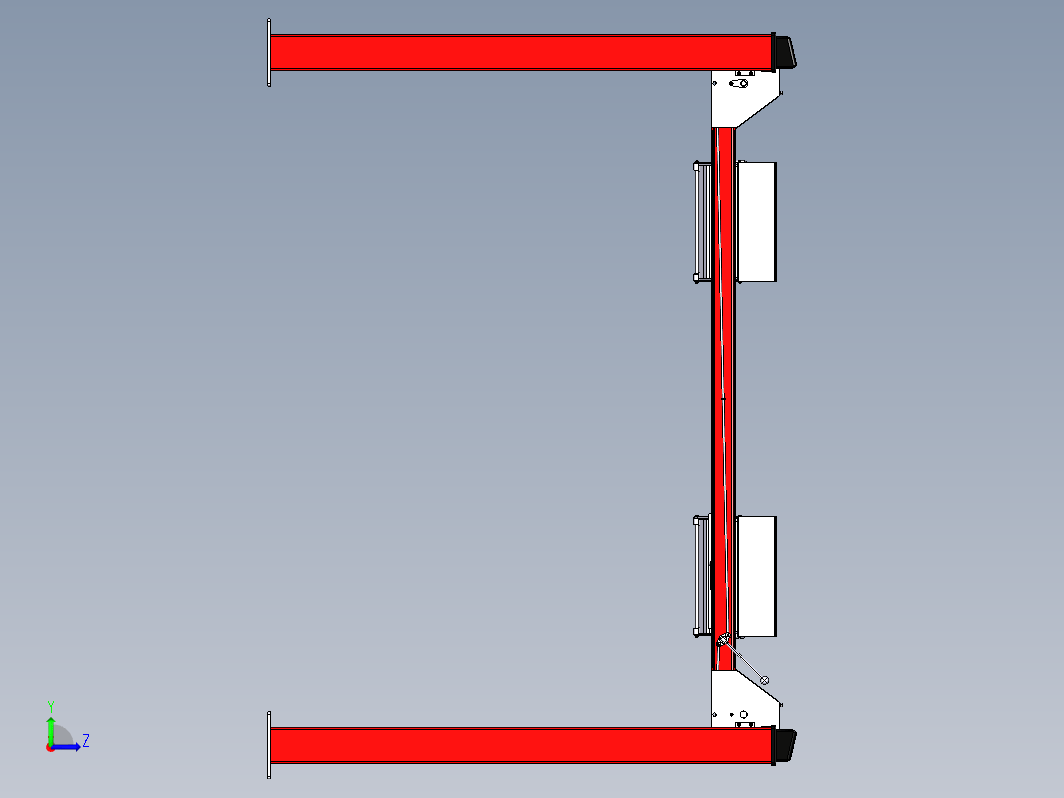 4 POST LIFT液压四柱举升机