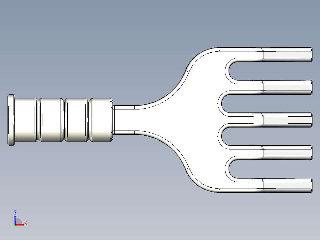 塑料沙滩玩具耙子