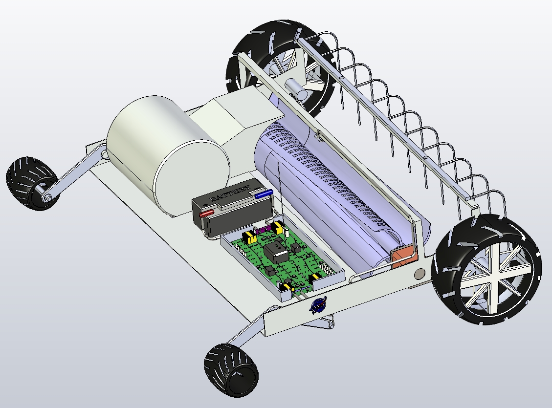 落叶收集装置三维Catia2018无参+CAD+说明